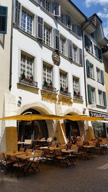 Zunfthaus Zu Wirthen Hotel Solothurn Buitenkant foto