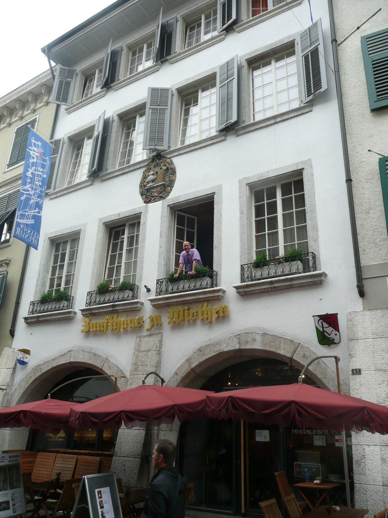 Zunfthaus Zu Wirthen Hotel Solothurn Buitenkant foto